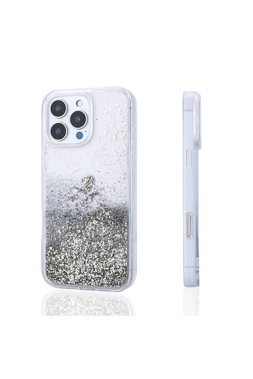 iPhone 15 Pro Max Case Liquid Glitter Keto Glitter Cover